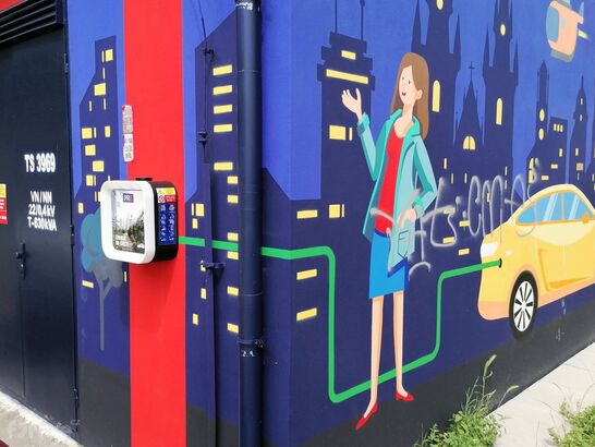 PRE, Praha 15 - Petrovice, Rezlerova ul., trafostanice TS 3969