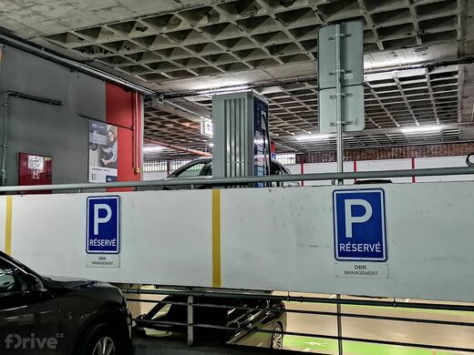 PRE, Praha 4 - Budějovická ul., OC DBK (vnitřní parkoviště)
