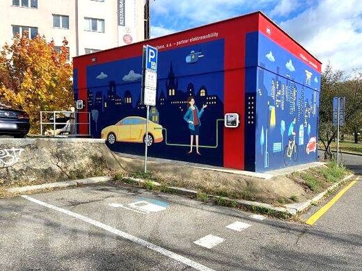 PRE, Praha 4 - Kačerov, Jihlavská ul., trafostanice TS 2665