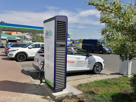 PRE, Praha 5 - Velká Chuchle, Strakonická ul., čerpací stanice OMV