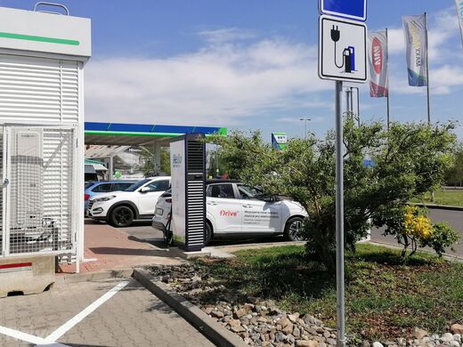 PRE, Praha 5 - Velká Chuchle, Strakonická ul., čerpací stanice OMV