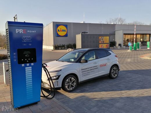 PRE, Praha 9 - Čakovice, Schoellerova ul., supermarket Lidl