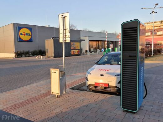 PRE, Praha 9 - Čakovice, Schoellerova ul., supermarket Lidl