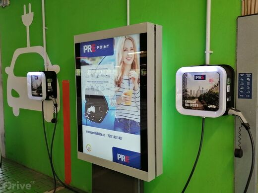 PRE, Praha 9 - Černý Most, OC Centrum Černý Most, parkovací dům 1. patro