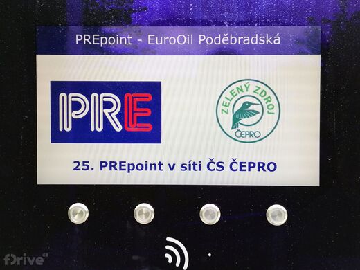 PRE, Praha 9 - Hloubětín, Poděbradská ul., čerpací stanice EuroOil