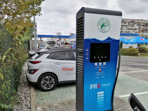 PRE, Praha 9 - Hloubětín, Poděbradská ul., čerpací stanice EuroOil
