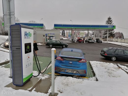 PRE, Přeštice, Hlávkova ul., čerpací stanice OMV