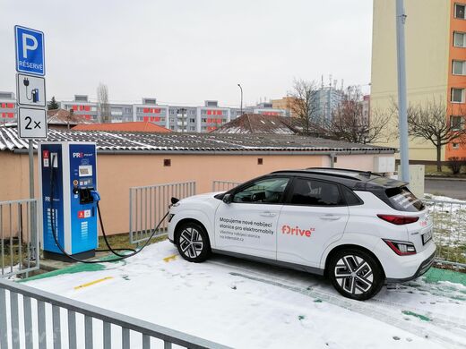 PRE, Roudnice nad Labem, Hornická ulice, čerpací stanice Benzina ORLEN