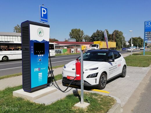 PRE, Šumperk, Jesenická ul., čerpací stanice EuroOil