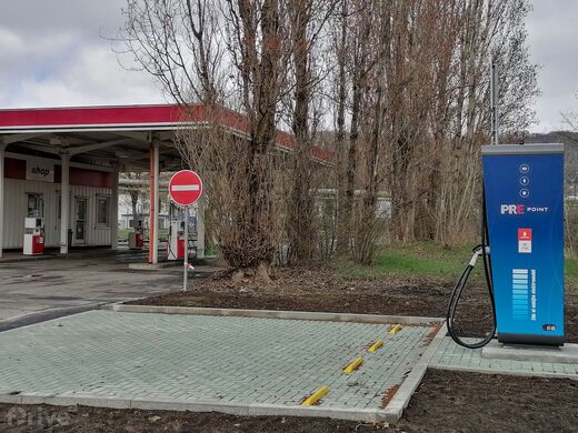 PRE, Ústí nad Labem, ul. Hrbovická, čerpací stanice Benzina