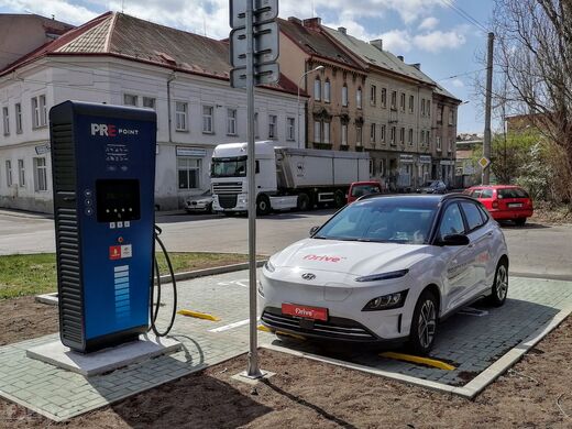 PRE, Ústí nad Labem, ul. Hrbovická, čerpací stanice Benzina