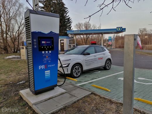 PRE, Varnsdorf, Plzeňská ul., čerpací stanice EuroOil