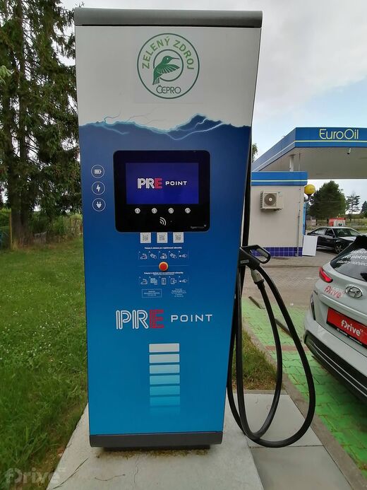 PRE, Vítkov, Komenského ul., čerpací stanice EuroOil