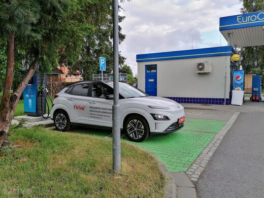 PRE, Vítkov, Komenského ul., čerpací stanice EuroOil