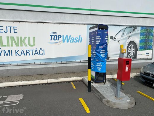 PRE, Zlín, tř. Tomáše Bati, čerpací stanice OMV