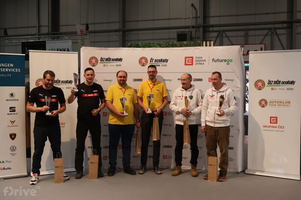 Předávání pohárů v hodnocení spotřeby