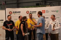 Předávání pohárů v hodnocení spotřeby