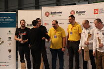 Předávání pohárů v hodnocení spotřeby