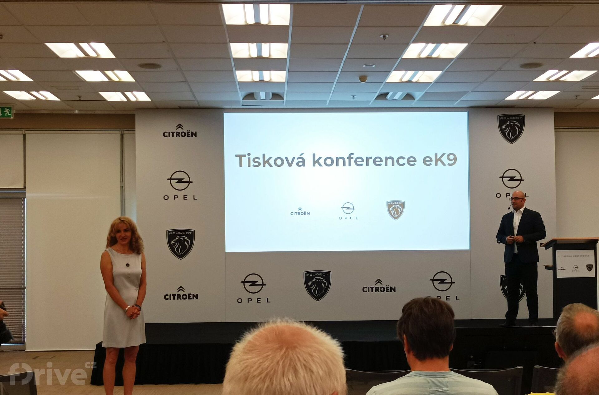 prezentace elektrických dodávek koncernu Stellantis