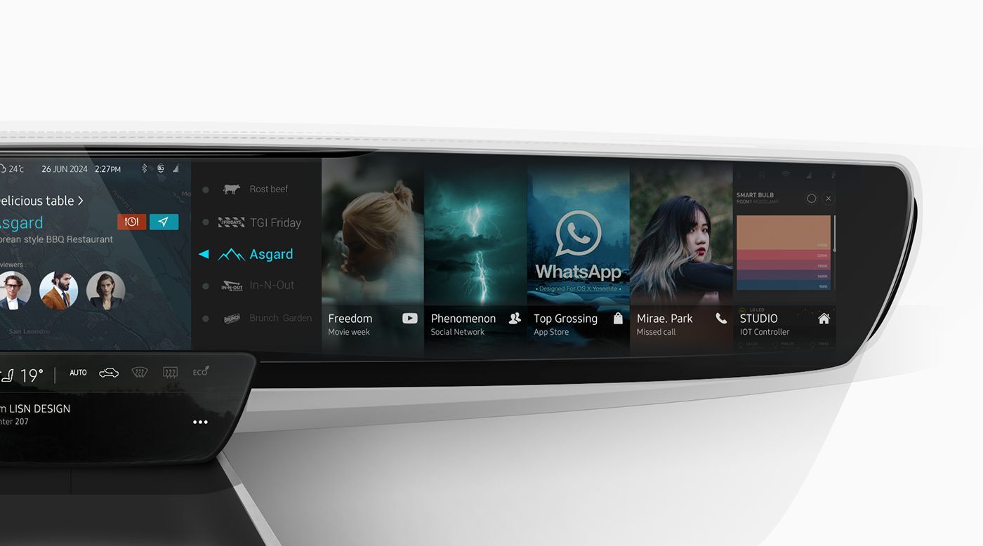 Přístrojová deska MIRi UX