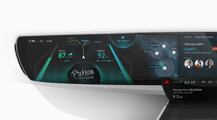 Přístrojová deska MIRi UX