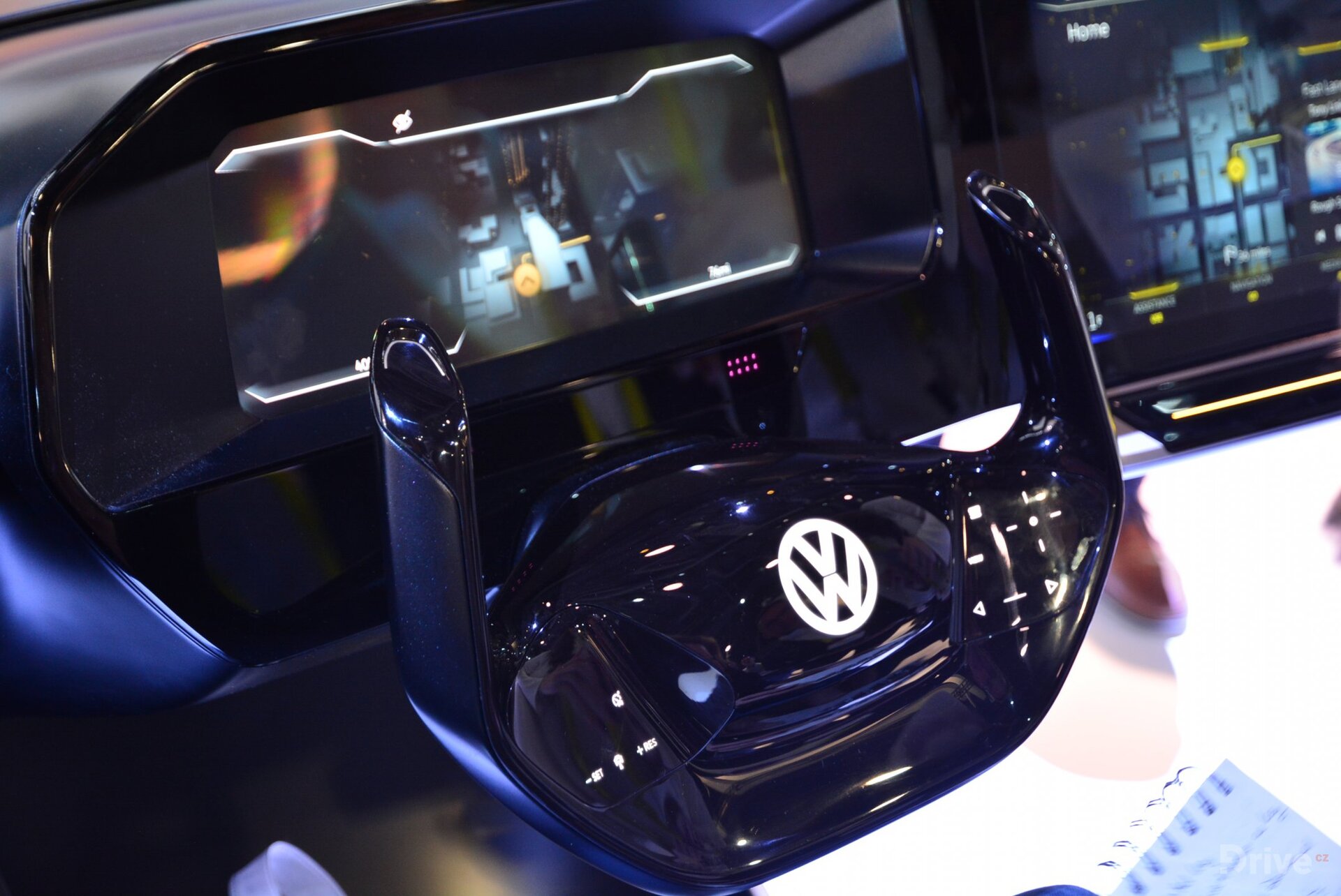 Přístrojová deska Volkswagenu budoucnosti