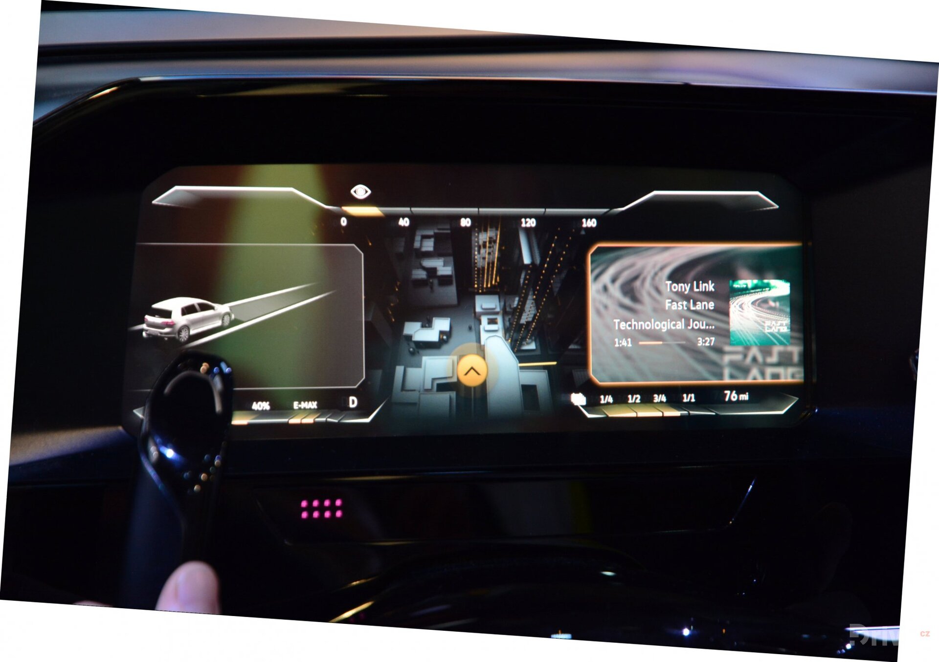 Přístrojová deska Volkswagenu budoucnosti