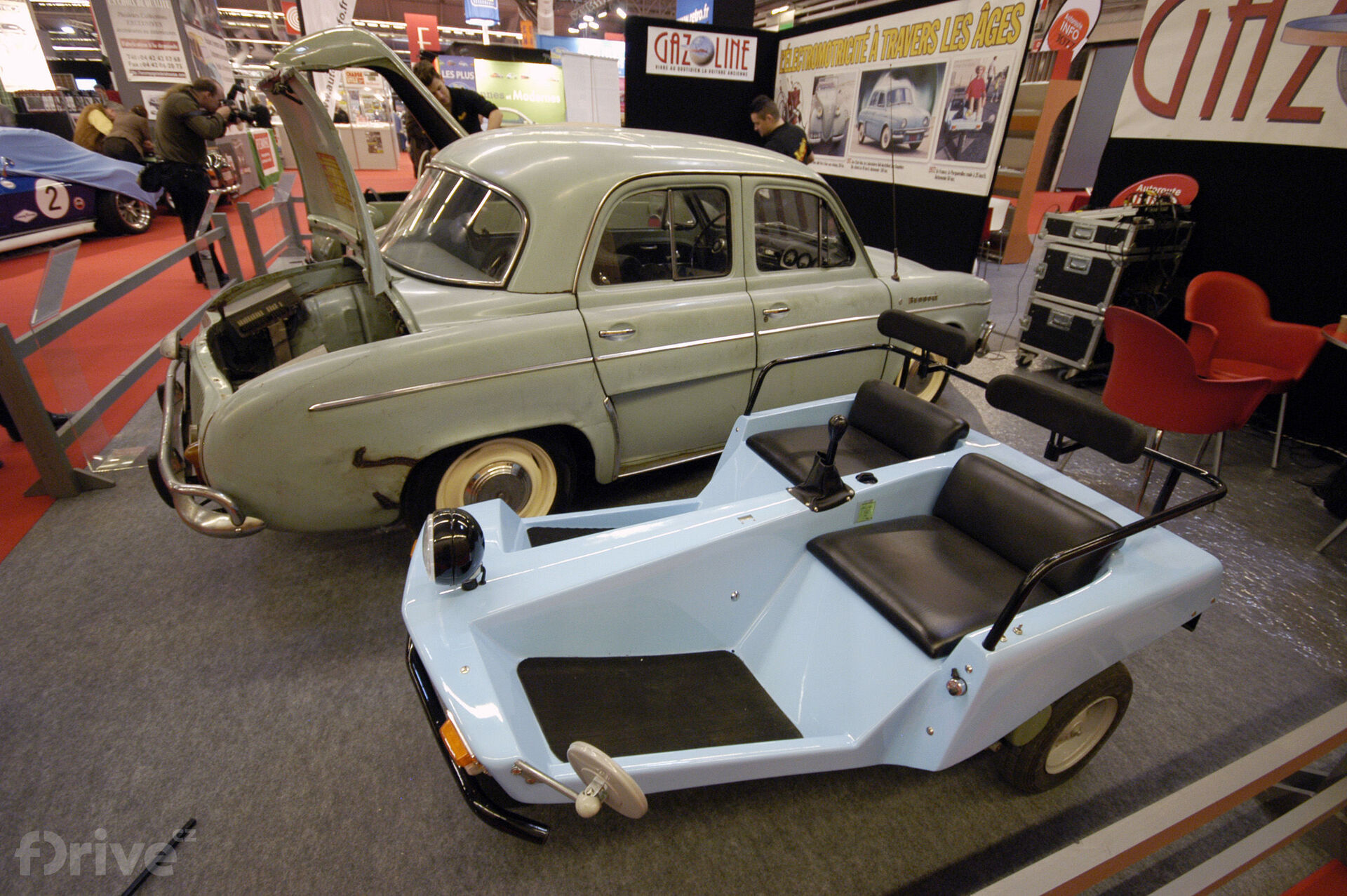 Prototyp elektrického Dauphine Bell Laboratories