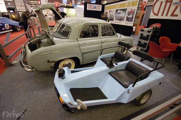 Prototyp elektrického Dauphine Bell Laboratories