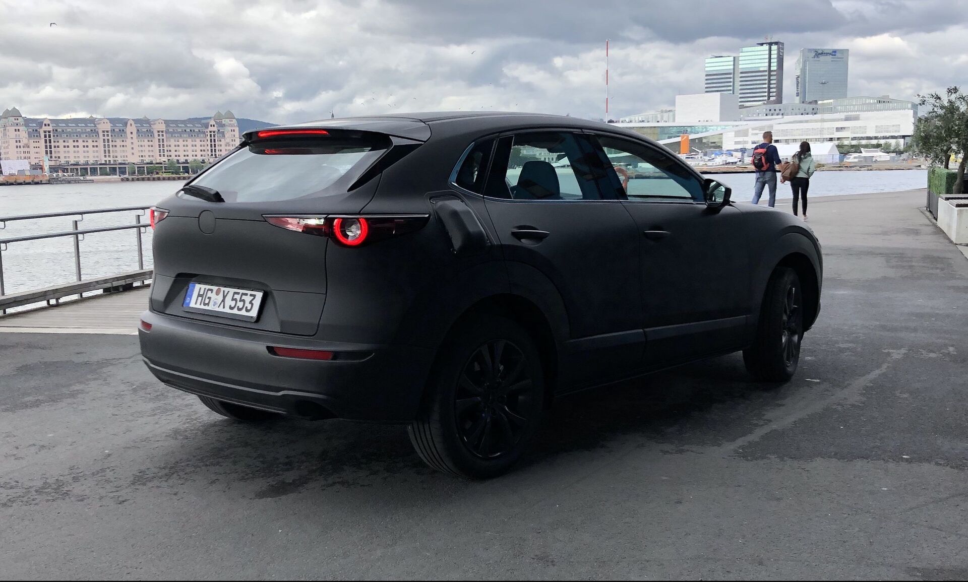 První elektrická Mazda spatřena v Norsku