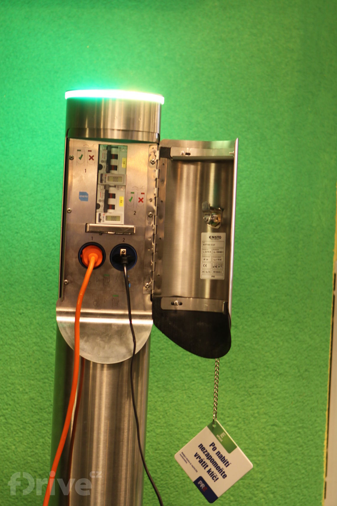 První nabíjecí stanice PRE