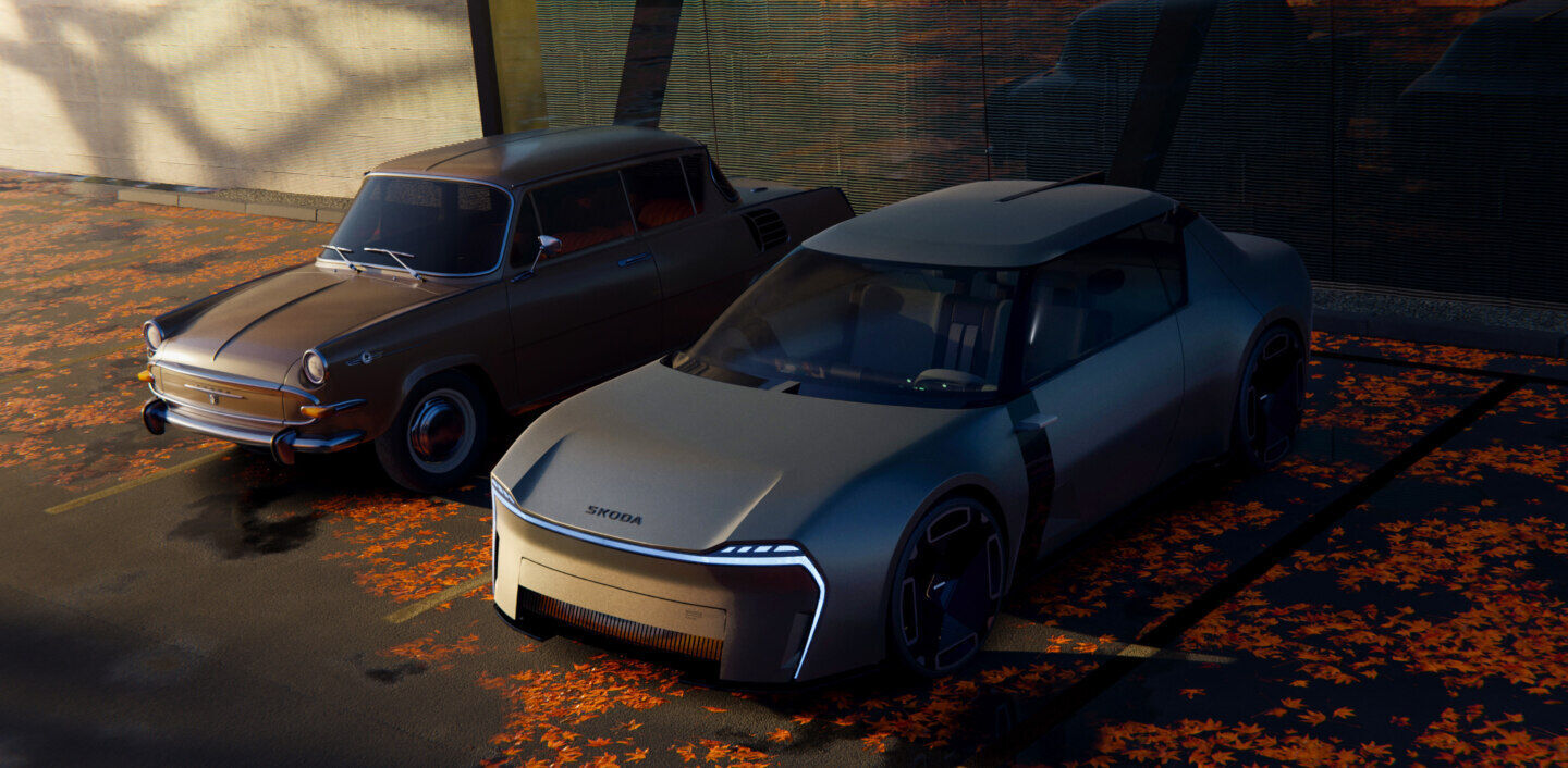 Původní Škoda 1000 MBX a její moderní pojetí