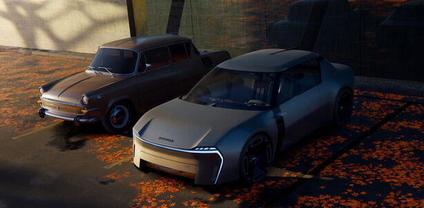 Původní Škoda 1000 MBX a její moderní pojetí