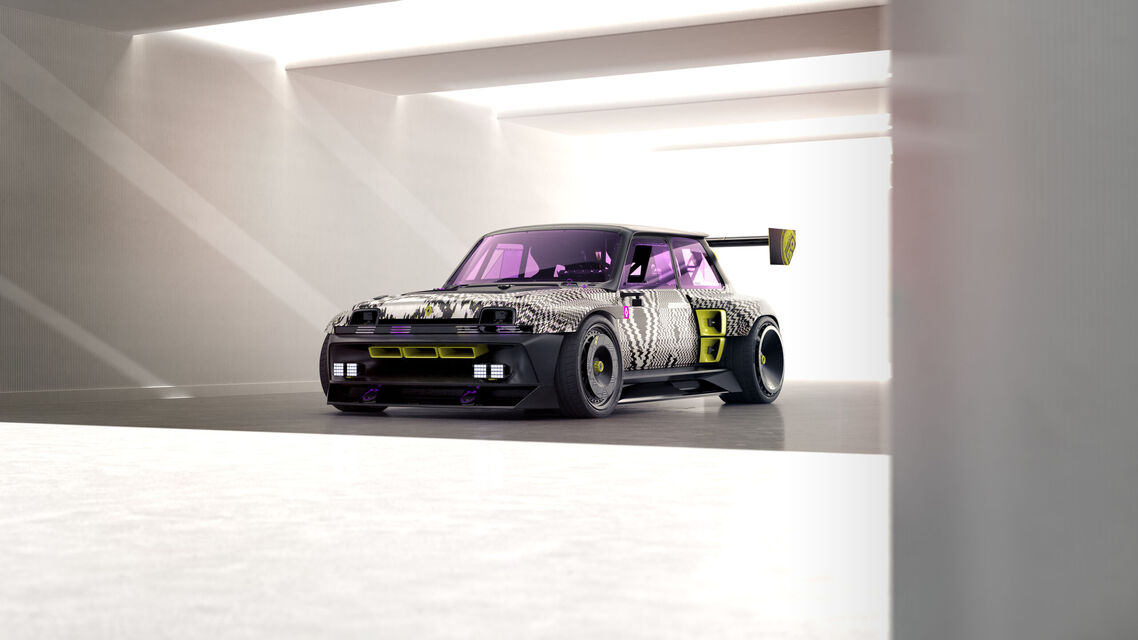 R5 Turbo 3E show-car