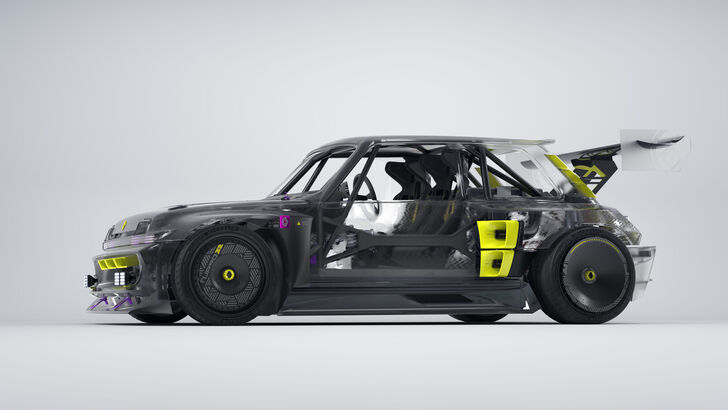 R5 Turbo 3E show-car