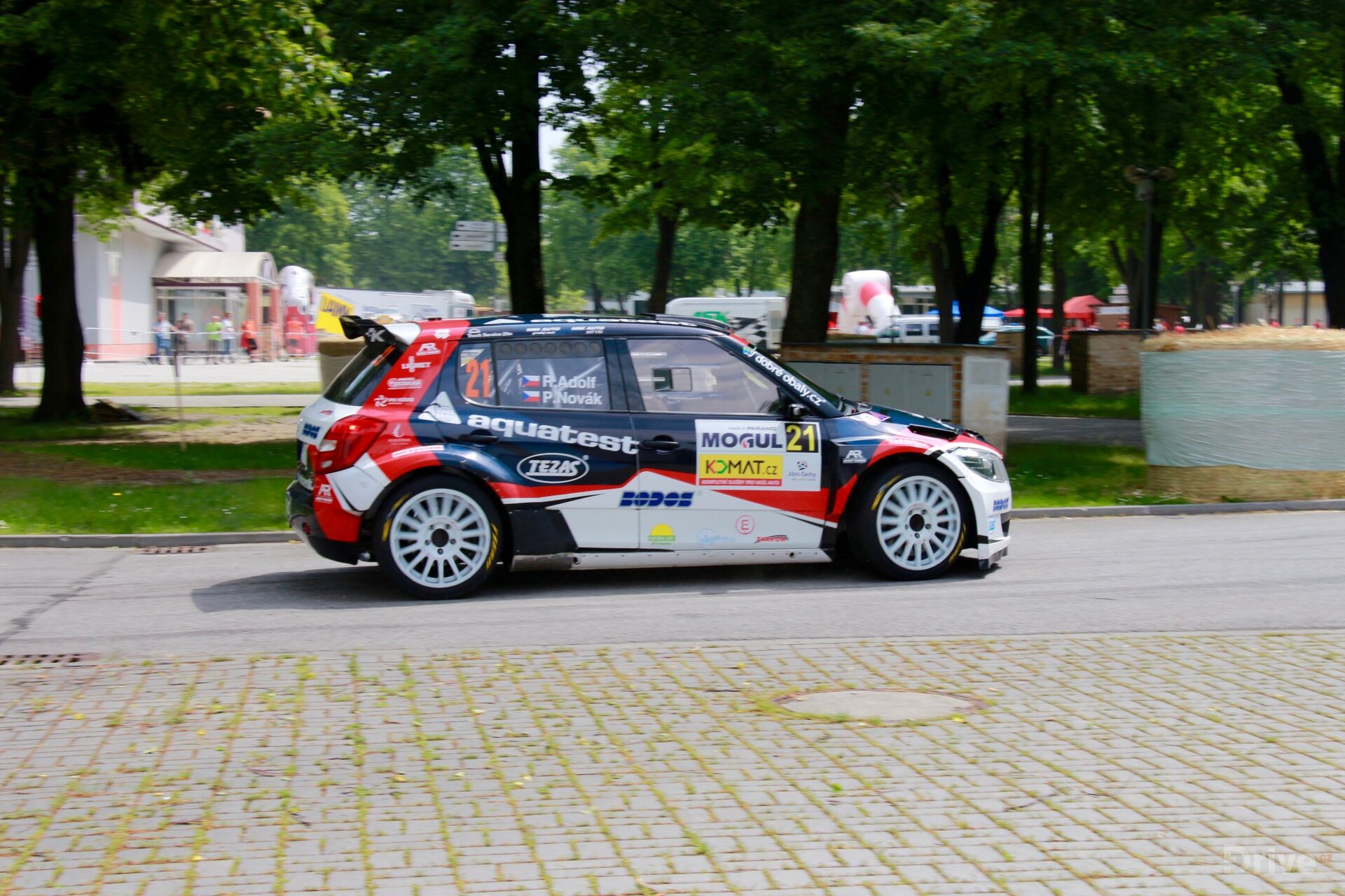 Rallye Český Krumlov spalovací auta 2016