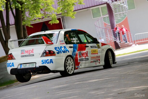 Rallye Český Krumlov spalovací auta 2016