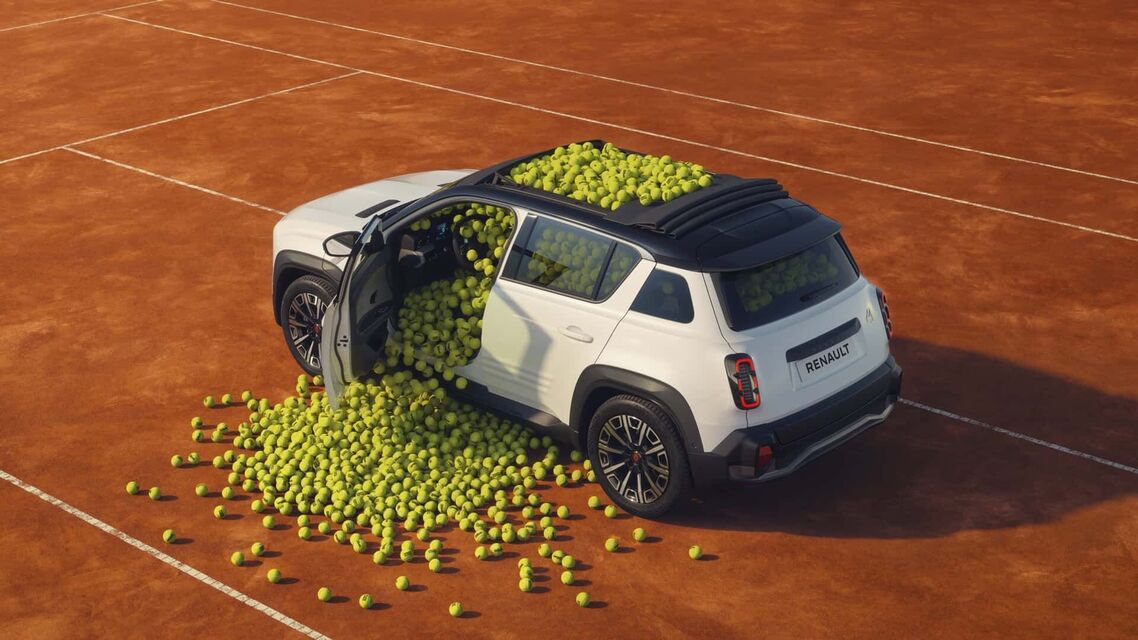 Renault 4 E-Tech Roland-Garros