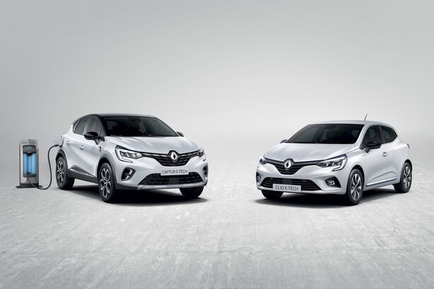 Renault Captur E-TECH Plug-in a Clio E-TECH