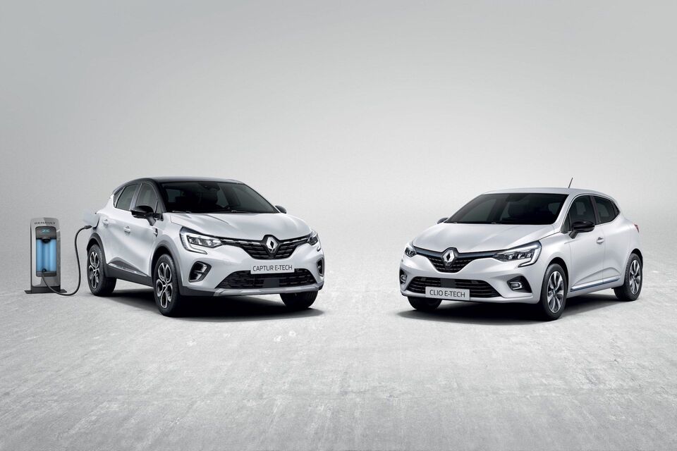Renault Captur E-TECH Plug-in a Clio E-TECH