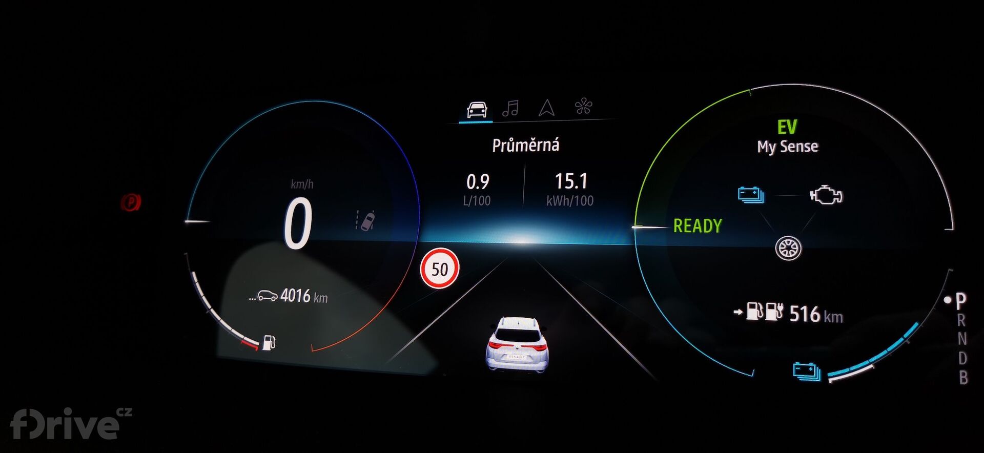 Renault Megane Grandtour E-tech 160 Plug-in Hybrid