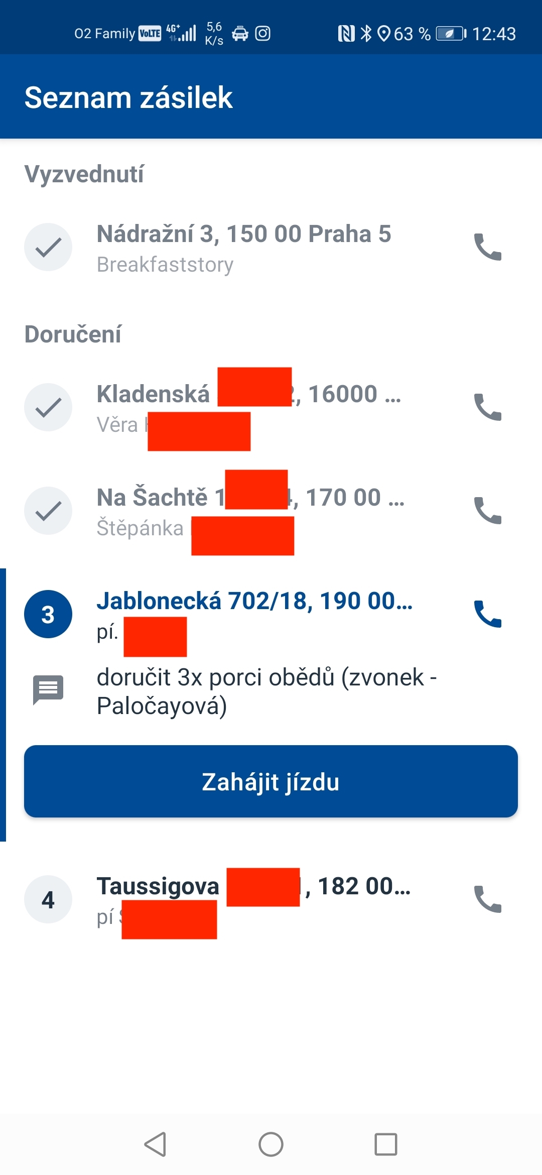 Řidičská aplikace Liftago