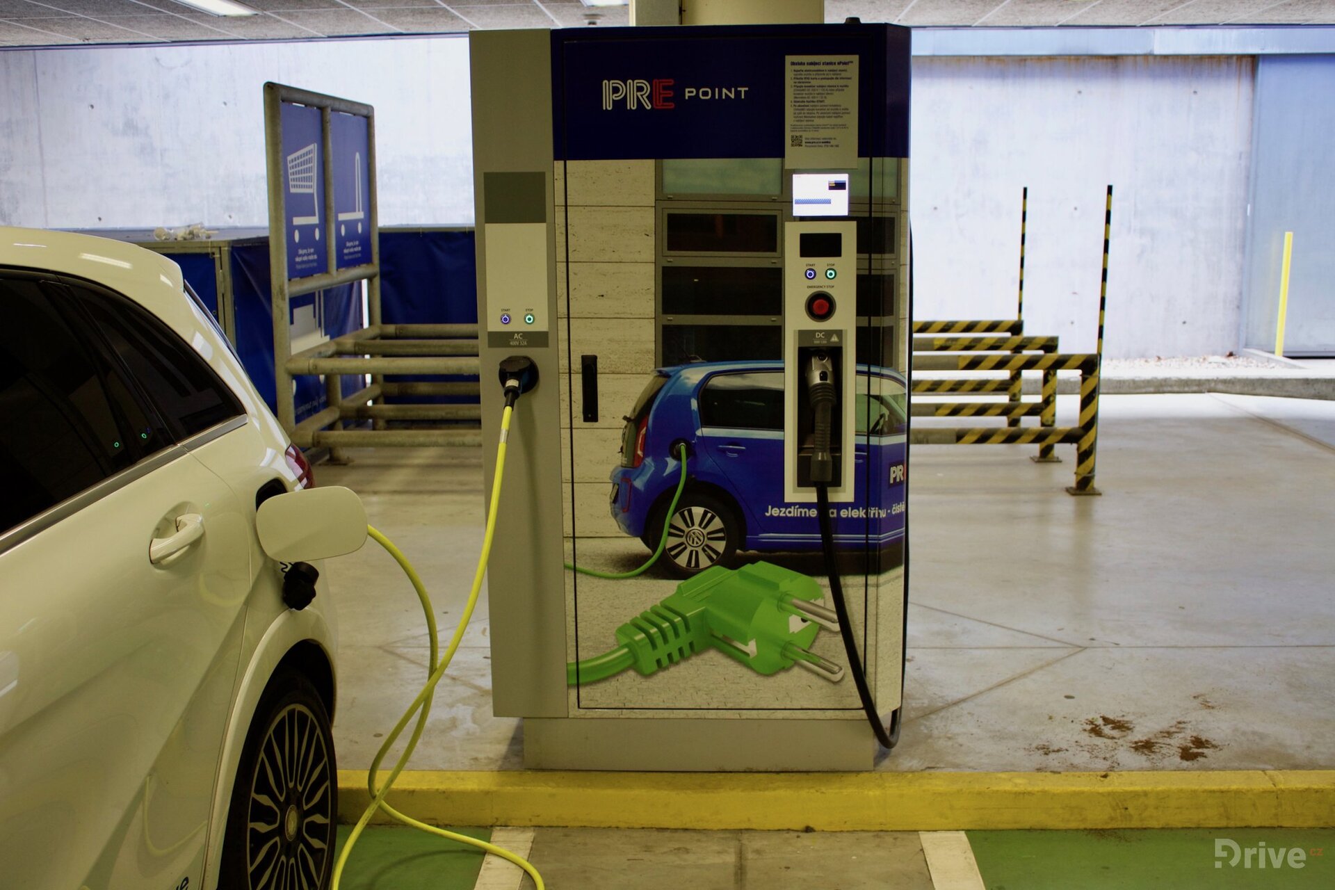 Rychlonabíjecí stanice PRE