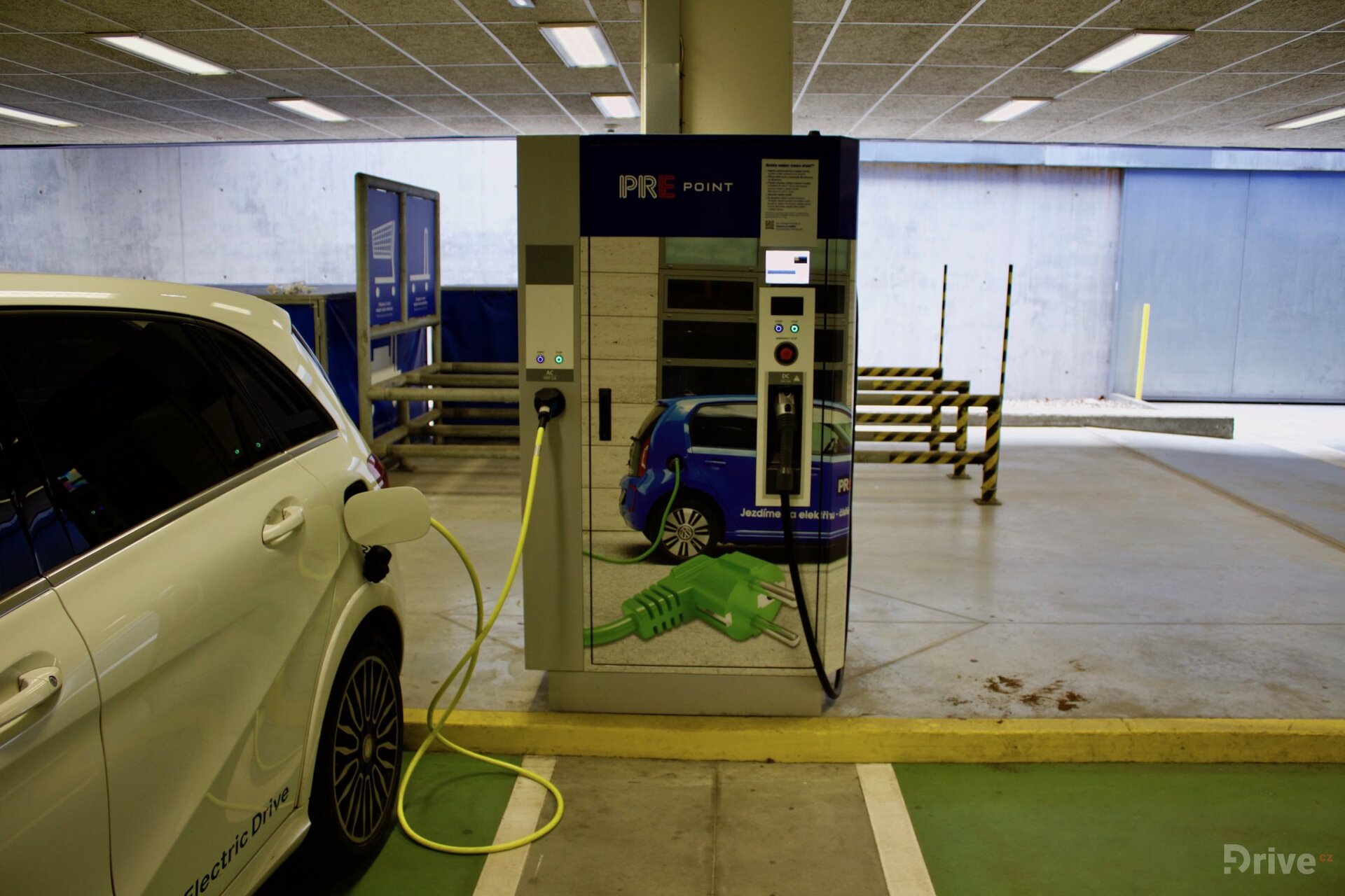 Rychlonabíjecí stanice PRE