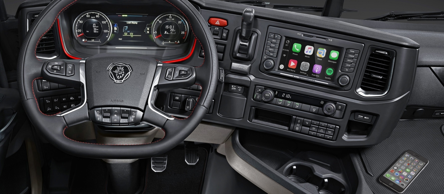 Scania CarPlay