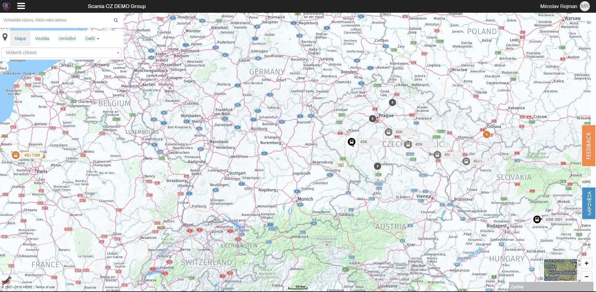 Scania Fleet Management Portal