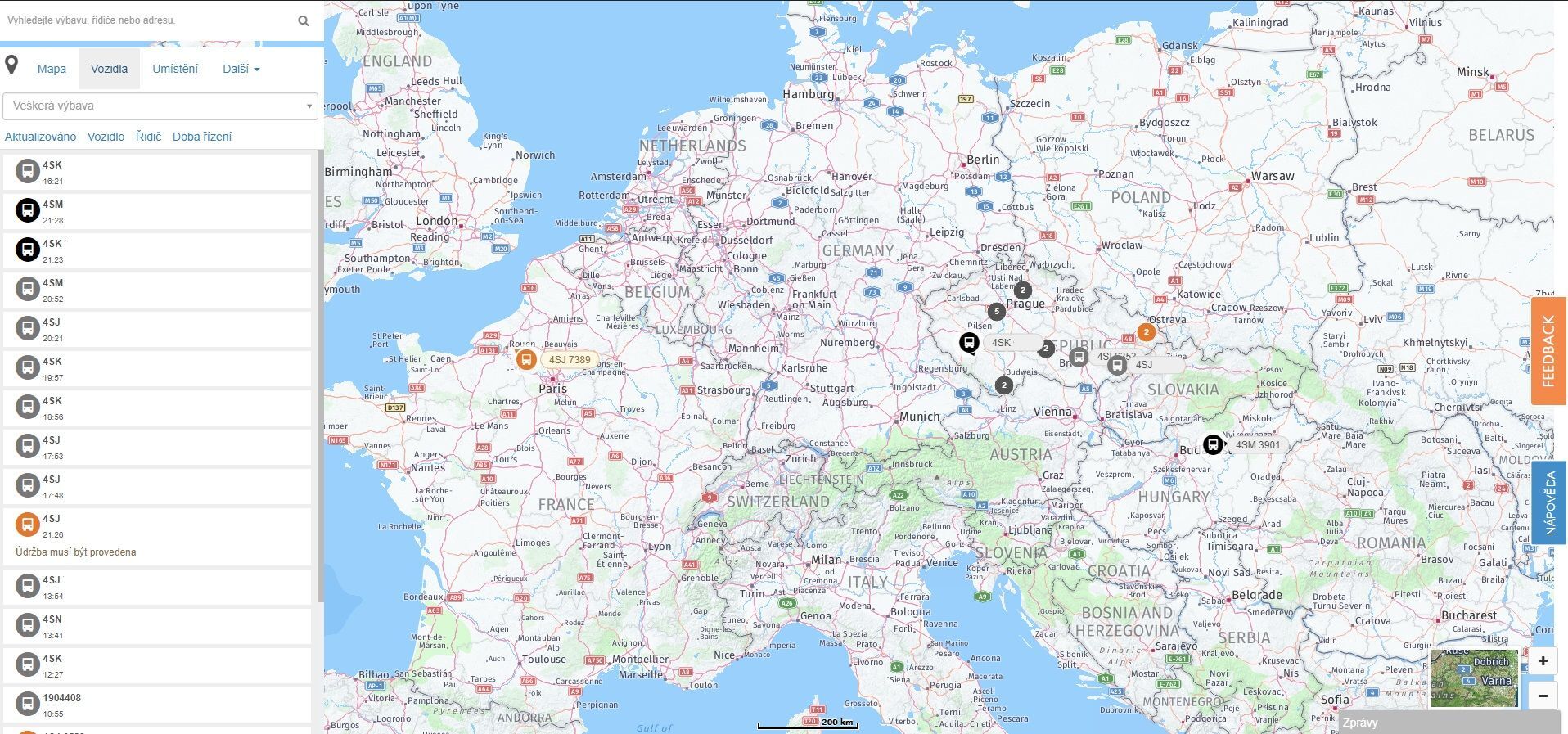 Scania Fleet Management Portal