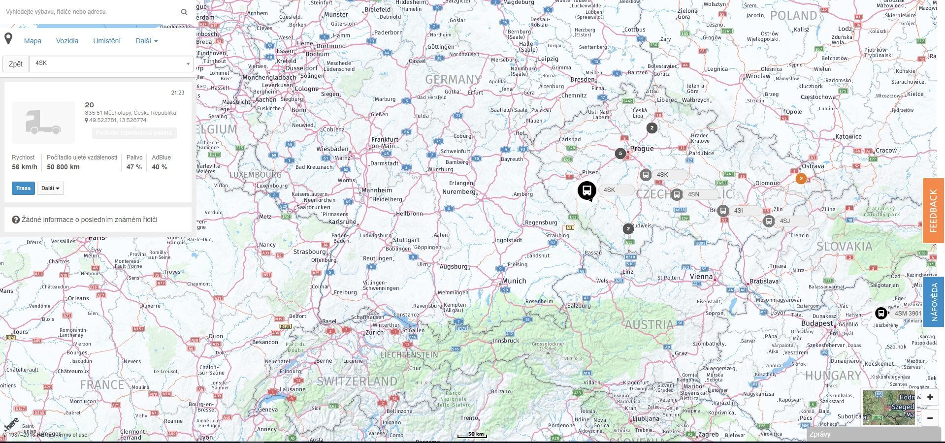 Scania Fleet Management Portal