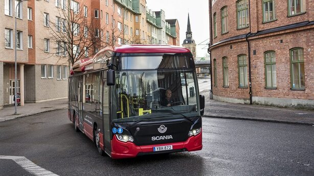 Scania hybridní elektrobus