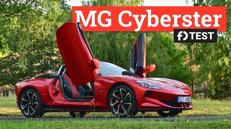 Elektricky s větrem ve vlasech! Test unikátního MG Cyberster